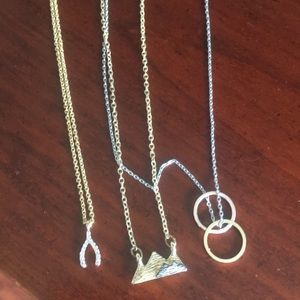 3 cute necklaces